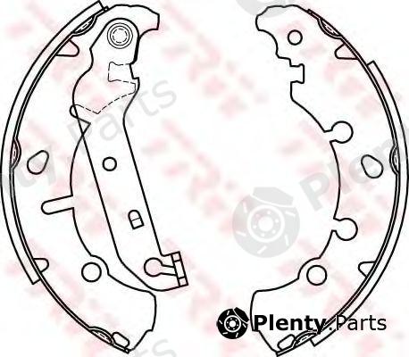  TRW part GS8454 Brake Shoe Set