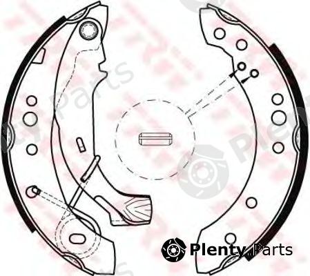  TRW part GS8467 Brake Shoe Set