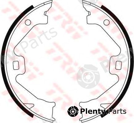  TRW part GS8469 Brake Shoe Set, parking brake