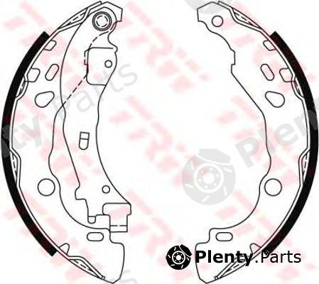  TRW part GS8474 Brake Shoe Set