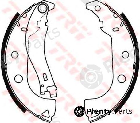  TRW part GS8484 Brake Shoe Set