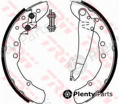  TRW part GS8544 Brake Shoe Set