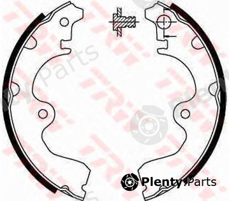  TRW part GS8554 Brake Shoe Set