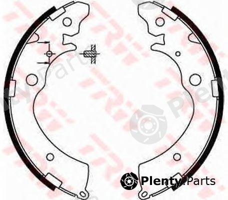  TRW part GS8559 Brake Shoe Set