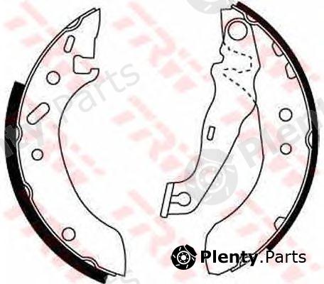  TRW part GS8611 Brake Shoe Set