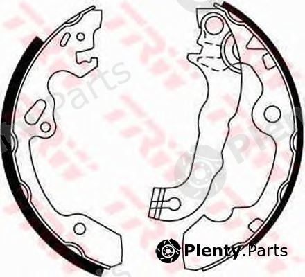  TRW part GS8636 Brake Shoe Set