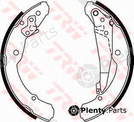  TRW part GS8639 Brake Shoe Set