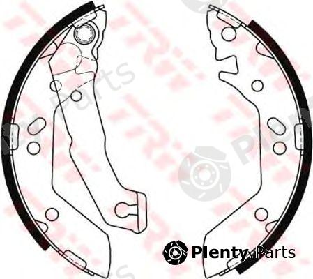  TRW part GS8684 Brake Shoe Set