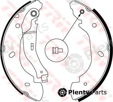  TRW part GS8689 Brake Shoe Set