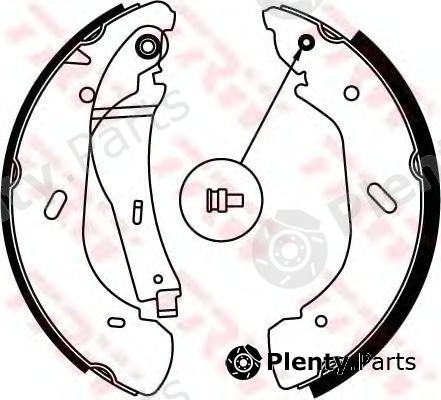  TRW part GS8690 Brake Shoe Set