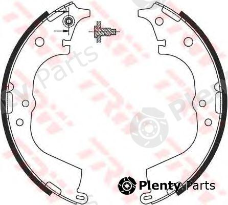  TRW part GS8693 Brake Shoe Set