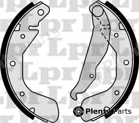  LPR part 08120 Brake Shoe Set
