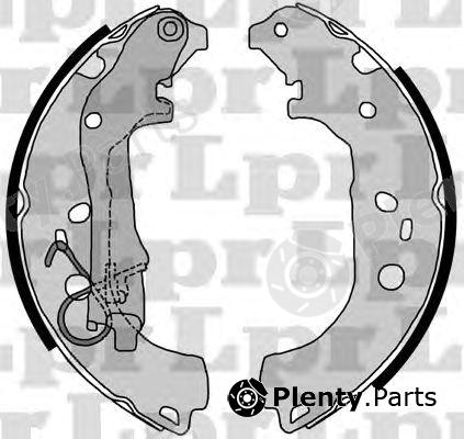  LPR part 08590 Brake Shoe Set