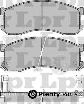  LPR part 05P041 Brake Pad Set, disc brake