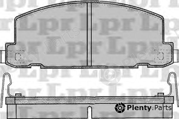  LPR part 05P053 Brake Pad Set, disc brake