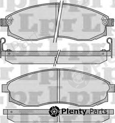  LPR part 05P1030 Brake Pad Set, disc brake