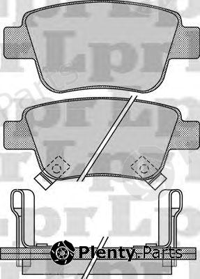  LPR part 05P1113 Brake Pad Set, disc brake