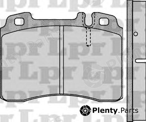  LPR part 05P1131 Brake Pad Set, disc brake
