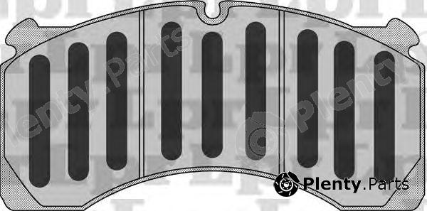  LPR part 05P1175 Brake Pad Set, disc brake