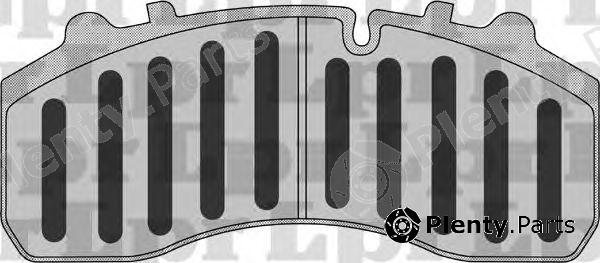  LPR part 05P1176 Brake Pad Set, disc brake
