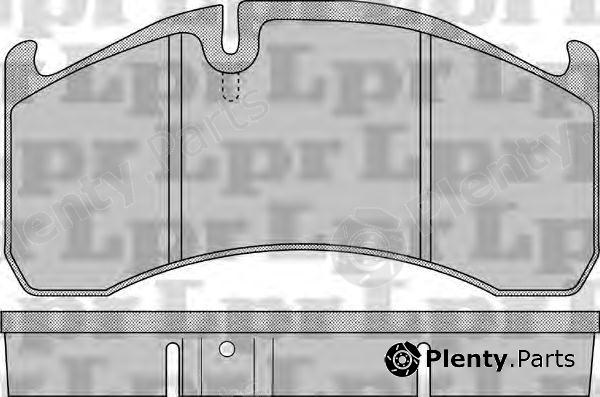  LPR part 05P1178 Brake Pad Set, disc brake