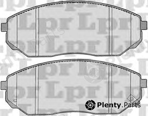  LPR part 05P1207 Brake Pad Set, disc brake