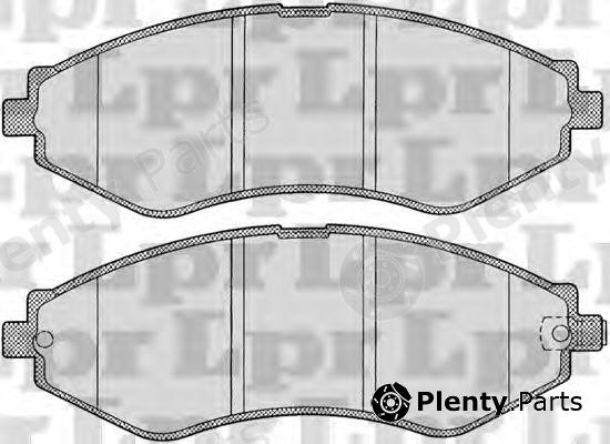  LPR part 05P1208 Brake Pad Set, disc brake