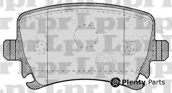  LPR part 05P1219 Brake Pad Set, disc brake