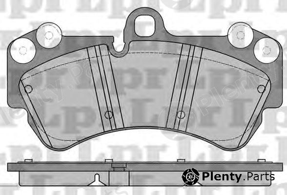  LPR part 05P1226 Brake Pad Set, disc brake