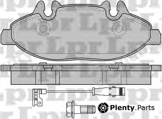  LPR part 05P1228 Brake Pad Set, disc brake