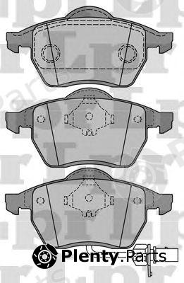  LPR part 05P1238 Brake Pad Set, disc brake