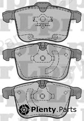  LPR part 05P1244 Brake Pad Set, disc brake