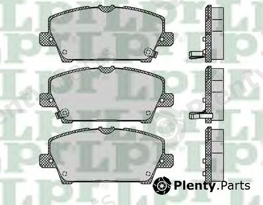  LPR part 05P1317 Brake Pad Set, disc brake