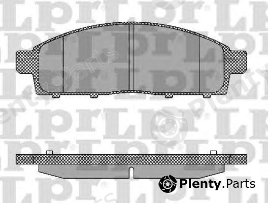  LPR part 05P1319 Brake Pad Set, disc brake