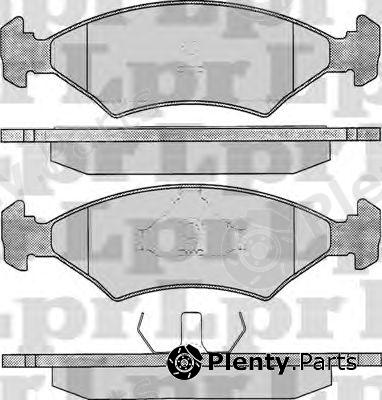  LPR part 05P233 Brake Pad Set, disc brake