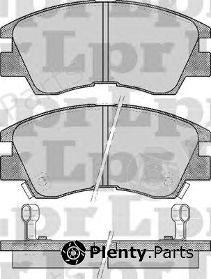  LPR part 05P315 Brake Pad Set, disc brake