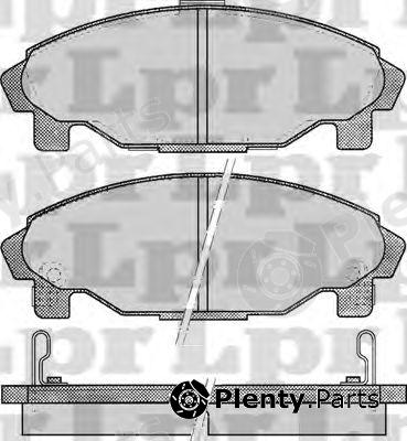  LPR part 05P457 Brake Pad Set, disc brake
