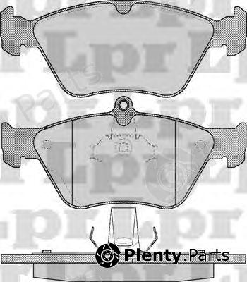  LPR part 05P465 Brake Pad Set, disc brake