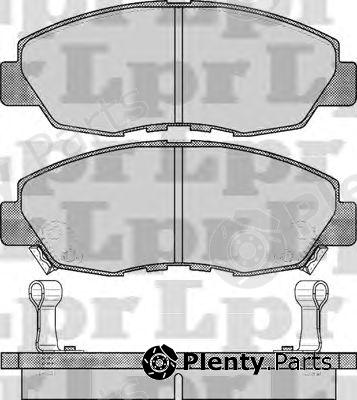  LPR part 05P566 Brake Pad Set, disc brake