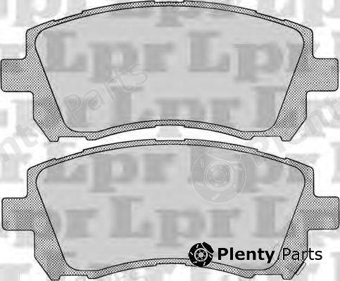  LPR part 05P713 Brake Pad Set, disc brake