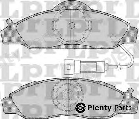  LPR part 05P721 Brake Pad Set, disc brake