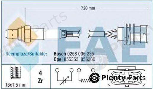  FAE part 77157 Lambda Sensor