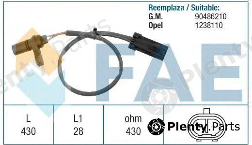  FAE part 79190 RPM Sensor, automatic transmission