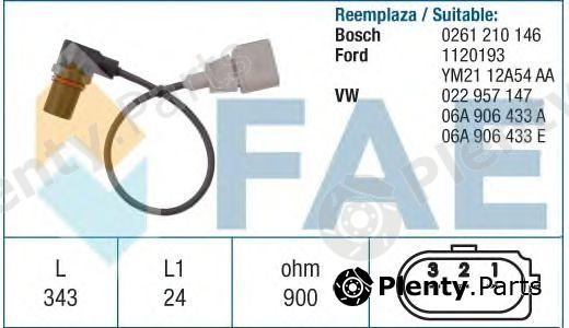  FAE part 79198 RPM Sensor, engine management