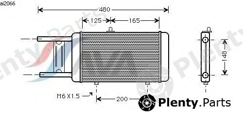  AVA QUALITY COOLING part AI2066 Radiator, engine cooling
