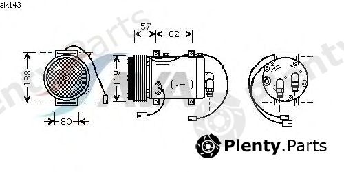  AVA QUALITY COOLING part AIK143 Compressor, air conditioning