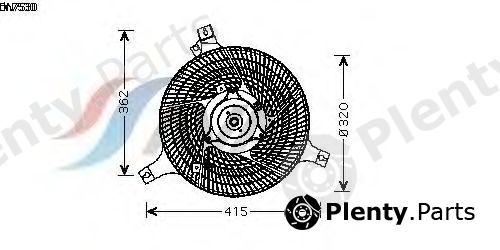  AVA QUALITY COOLING part DN7530 Fan, radiator