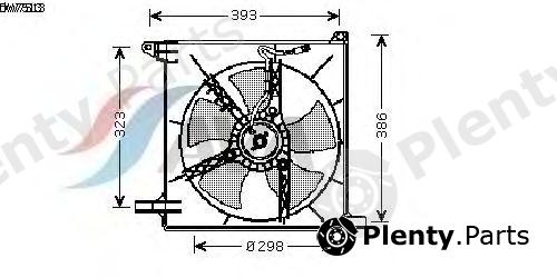  AVA QUALITY COOLING part DW7513 Fan, radiator