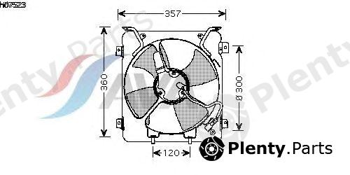  AVA QUALITY COOLING part HD7523 Fan, radiator