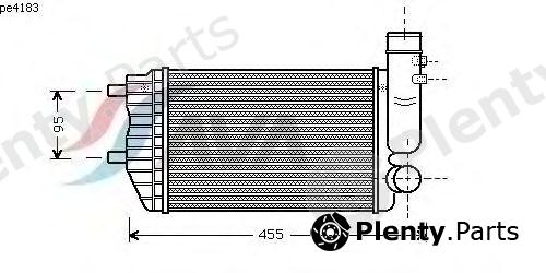  AVA QUALITY COOLING part PE4183 Intercooler, charger